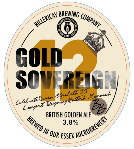 Gold Sovereign Pumpclip