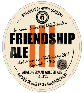 Friendship Ale Pumpclip