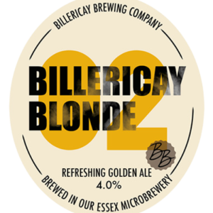 The Billericay Blonde pumpclip on a transparent background